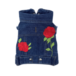 Rose Embroidered Vest