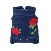 Rose Embroidered Vest